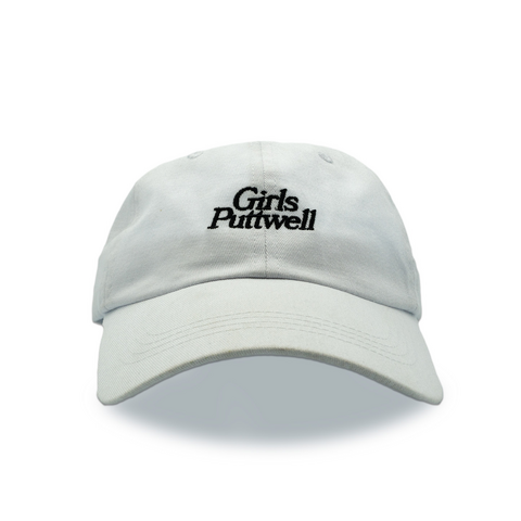 Girls Puttwell Dad Hat - White
