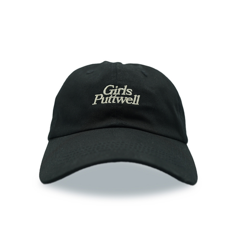 Girls Puttwell Dad Hat - Black