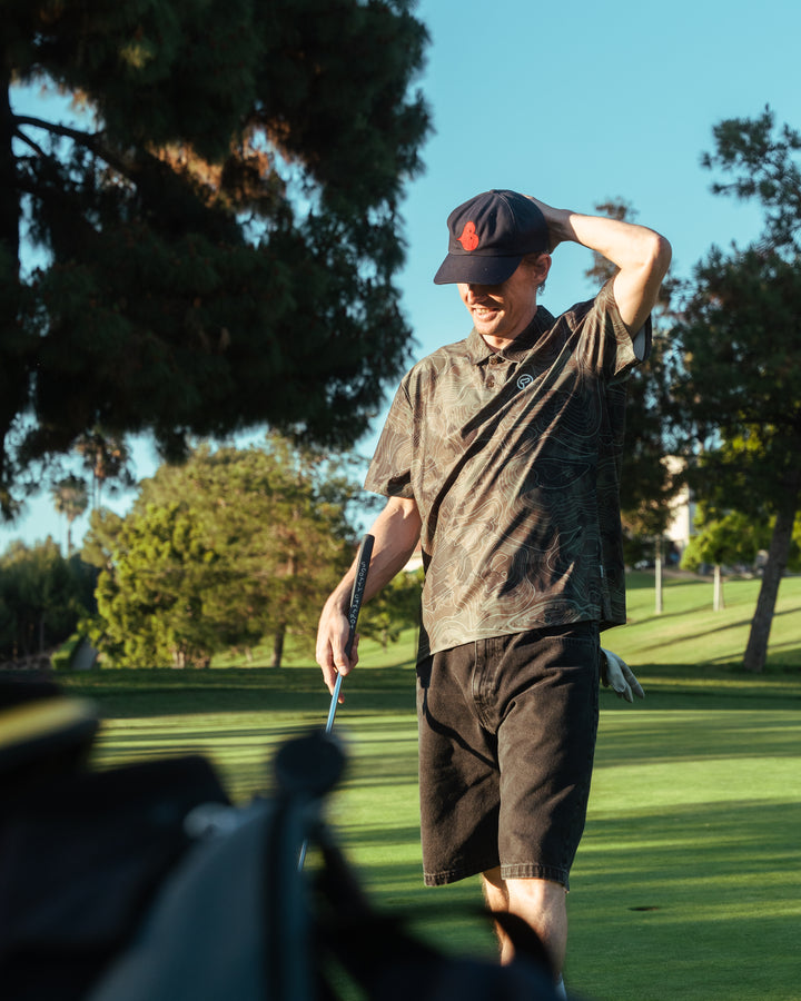 Course Topo Camo Polo