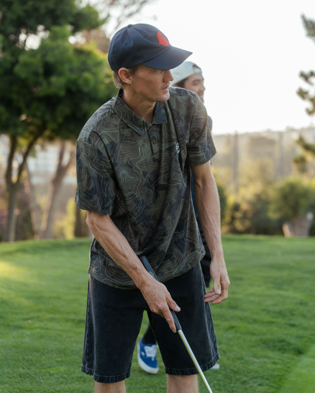 Course Topo Camo Polo